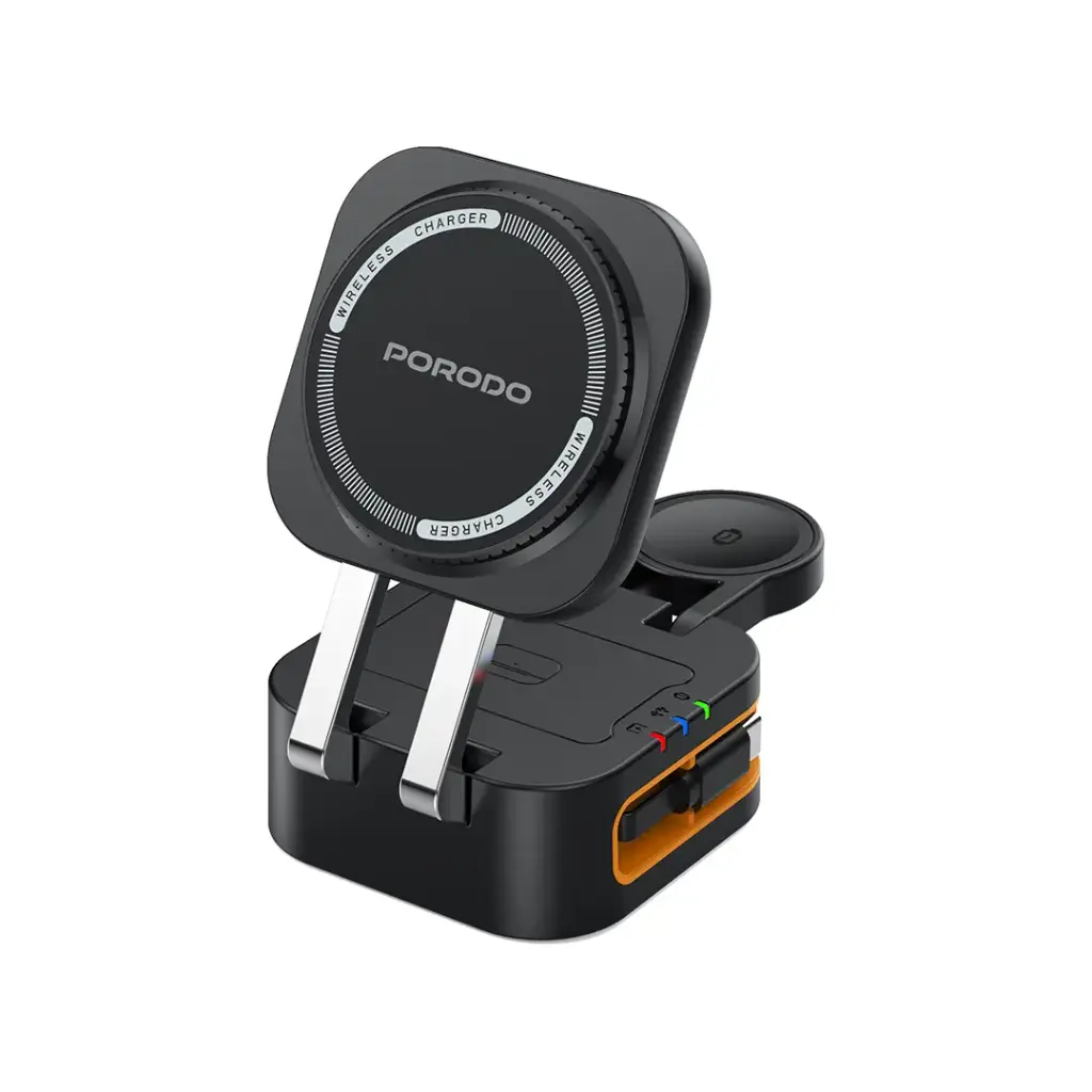 Porodo-25W-3-in-1--Pocket-Sized-Folding-Wireless-Charger
