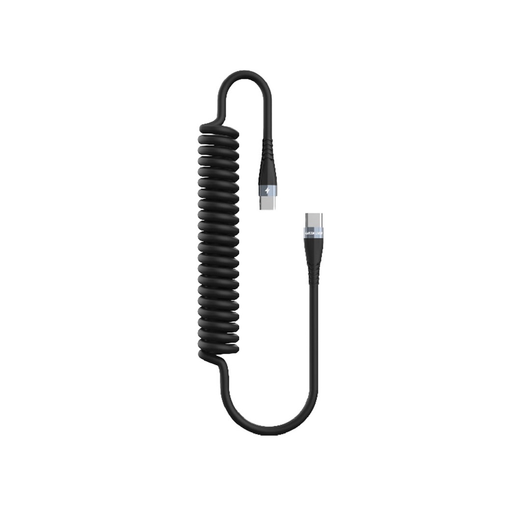 Green-Lion-60W-TPU-Spring-Cable-USB-C-to-USB-C-Cable-1-8-Meter