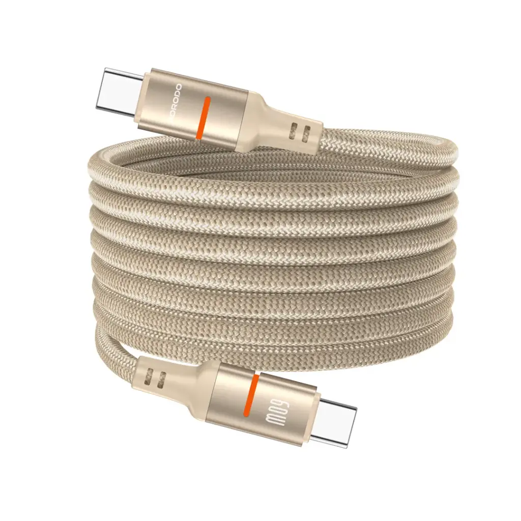 Porodo-60W-Type-C-to-Type-C-Magnetic-Braided-Cable-1-2M