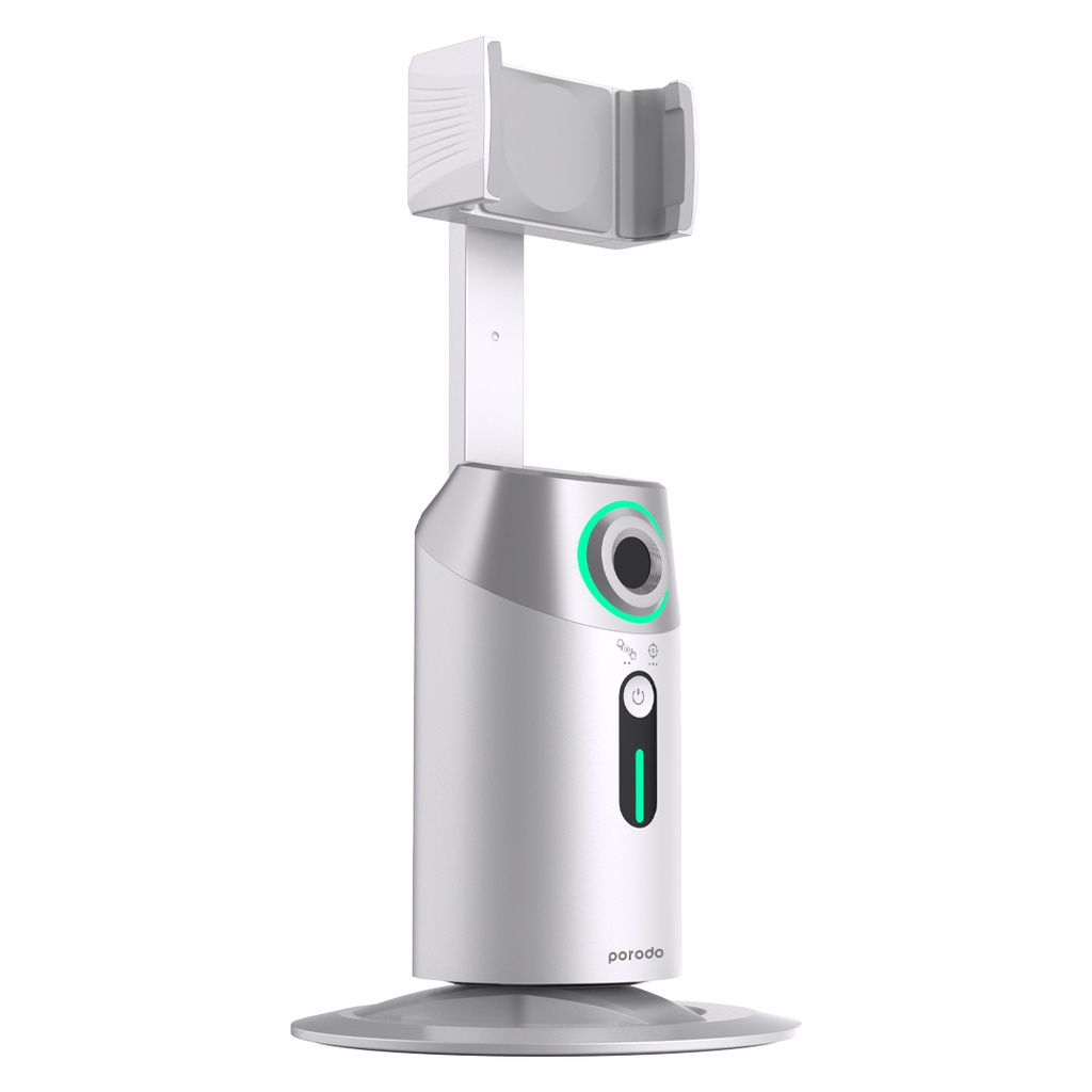 Porodo--Gimbal-with-AI-Face-tracking-Gesture-Recognition-with-Remote-Controller
