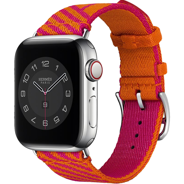 Green-Lion-Woven-Textile-Watch-Strap-for-Apple-Watch-42-44-45mm
