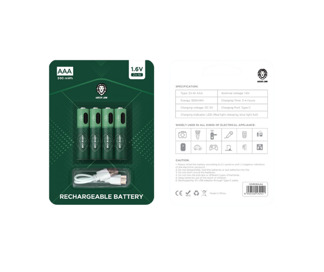 Green-Lion-Rechargeable-Battery-AAA-4pcspack-500mWh-1-6V