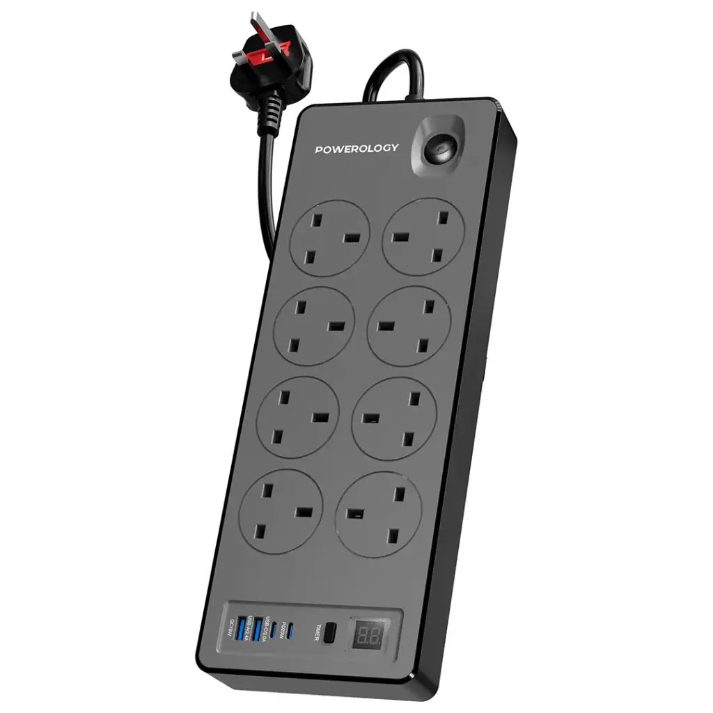 Powerology-Timing--control-USB-8-Socket-Timing--control-USB-200-250V