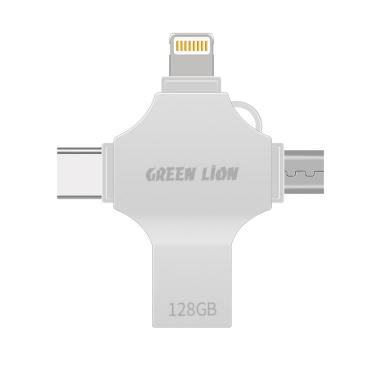Eufy iraq Eufy iraq Lion 4 1 Usb Flash Drive 128GB silver storage: 128gb