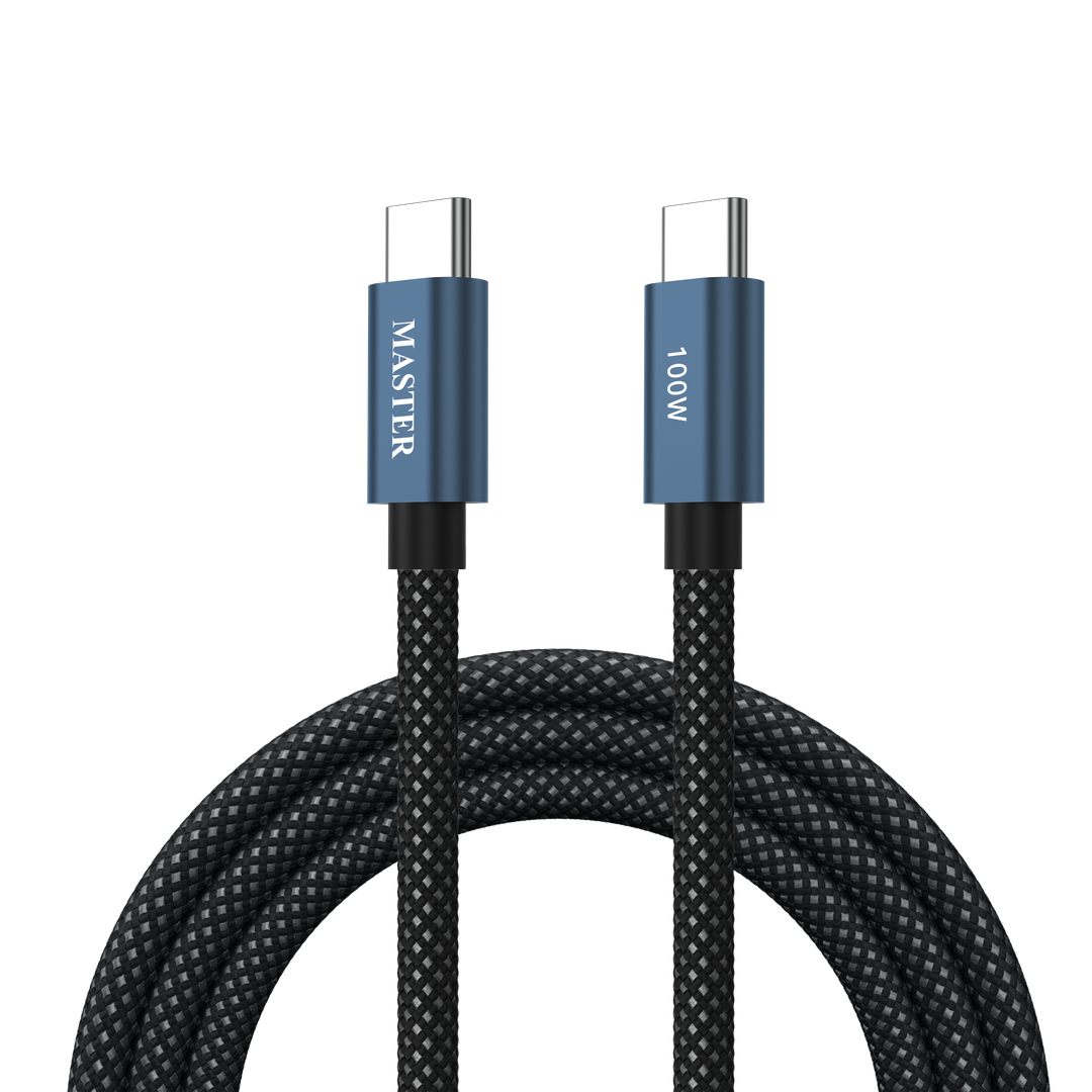 Master-Braided-100W-USB-C-to-USB-C-Cable-1-2M