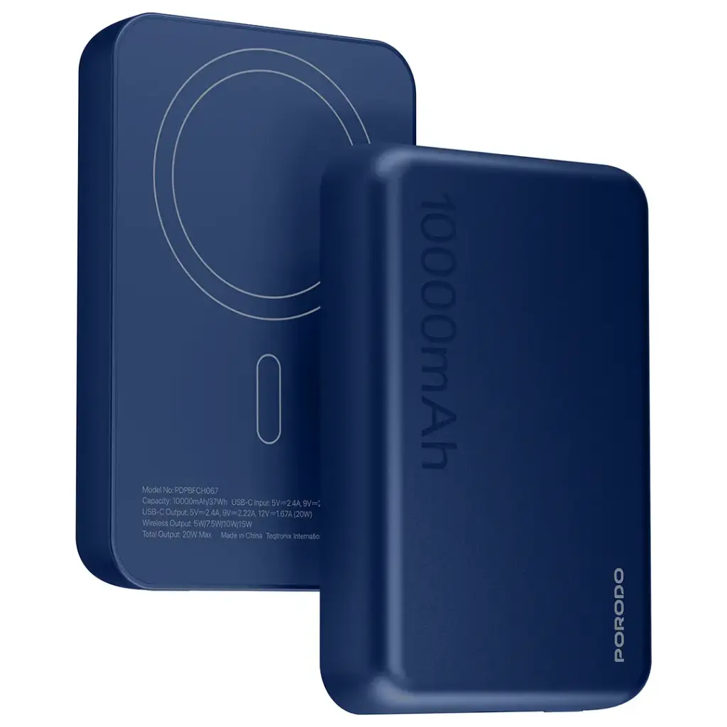 Porodo-Oranzo-15W-Wireless---PD-20W-MagSafe-Power-Bank-10000mAh