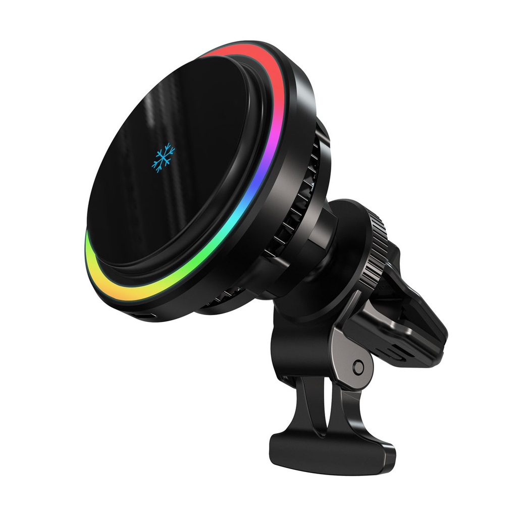 Powerology-15W-Round-Magnetic-Wireless-Fast-Charging-Pad-with-Airvent-Suction-Mount