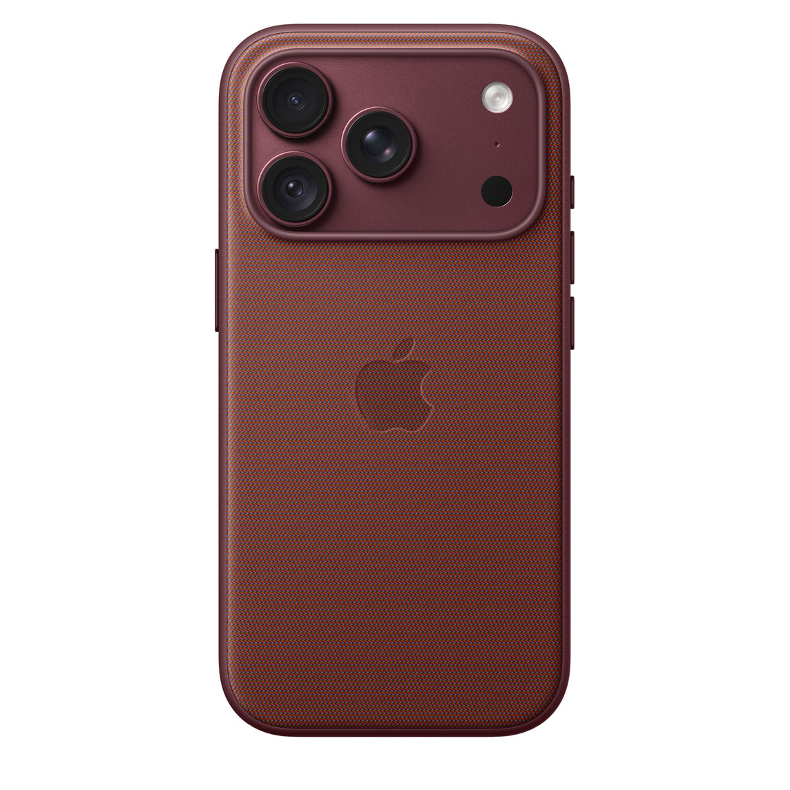 apple Apple iPhone 18 Pro Techwoven Case burgundy