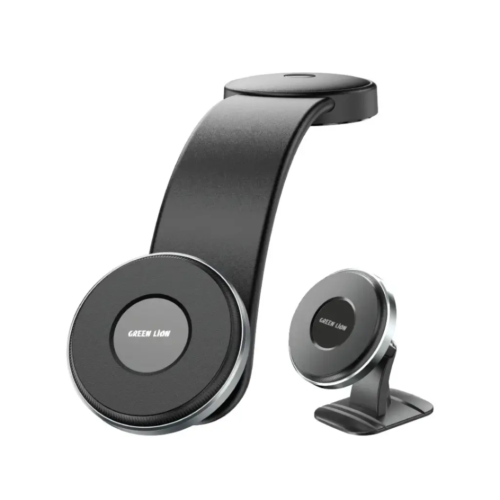 green Green Magflex Car Phone Holder black