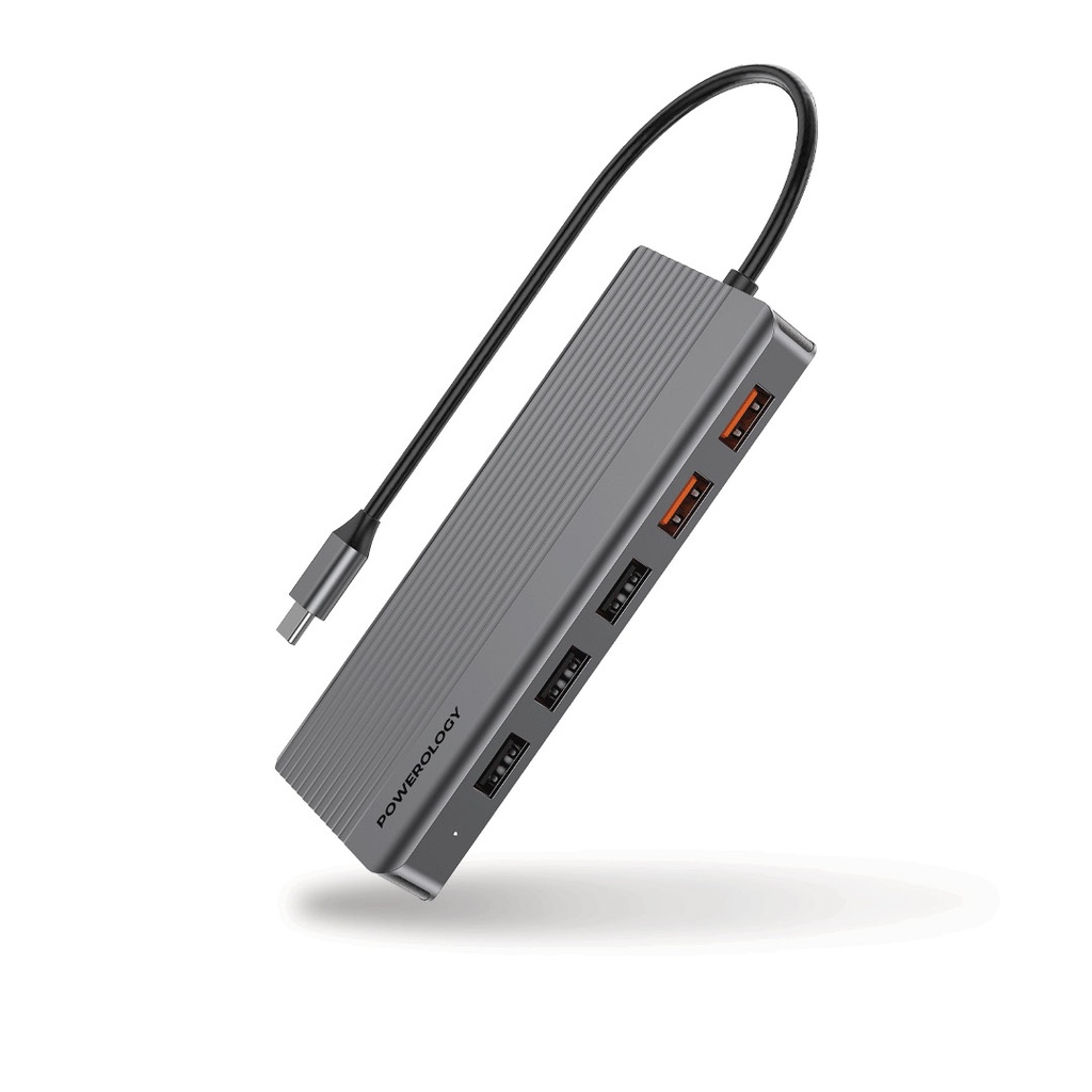Powerology-12in1-USB-C-Hub-HDMI-Type-C-100W-PD-Ethernet-VGA-USB-SD-MicroSD-3-5AUX