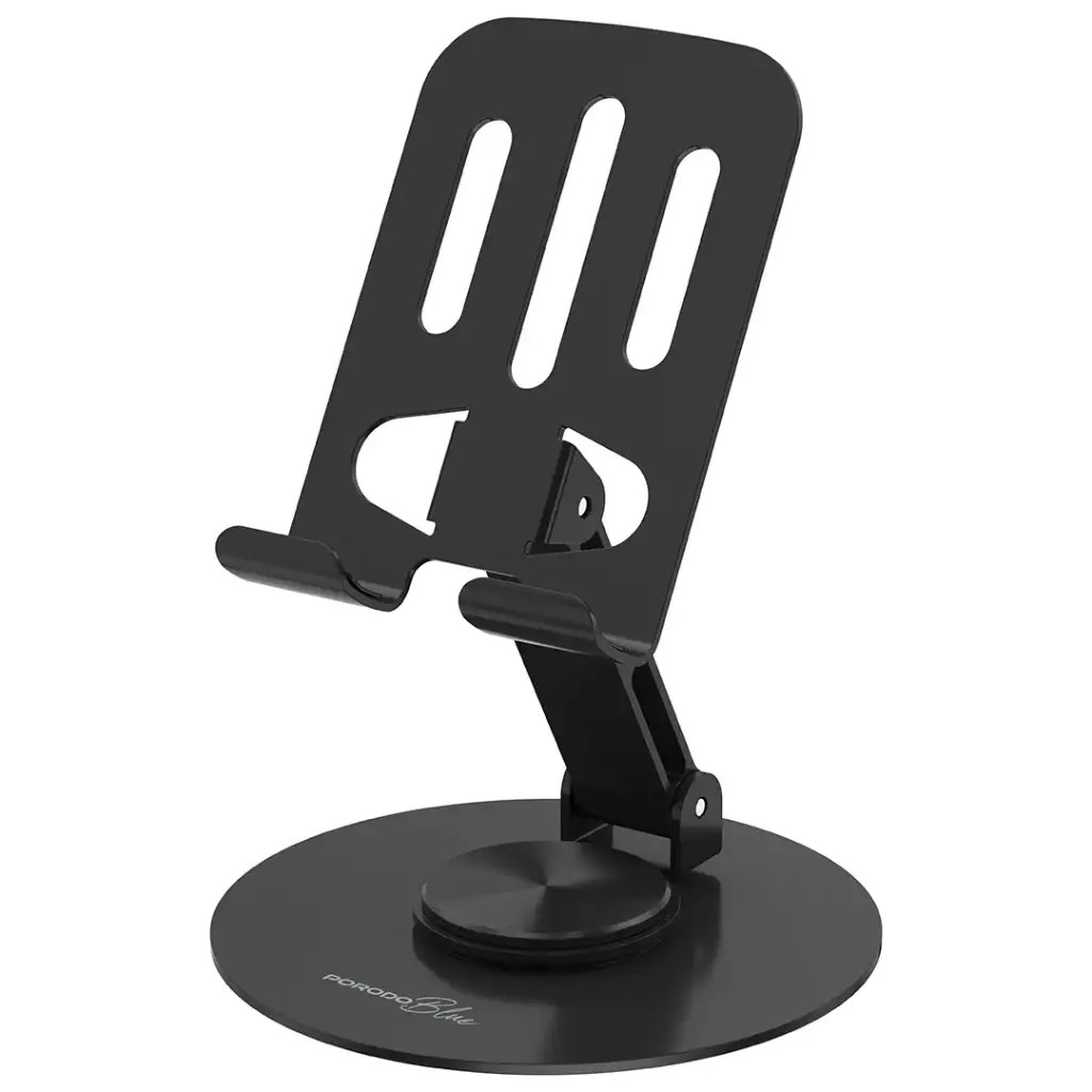 porodo-blue-360-degree-rotating-desktop-phone-holder