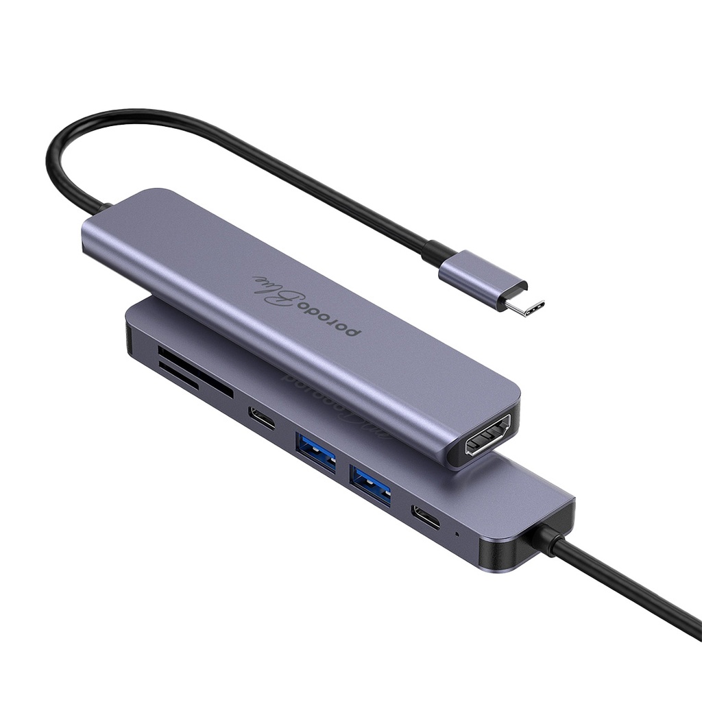 Porodo-Blue-7in1-Hub-HDMI-2XUSB-A-2XUSB-C-SD-MicroSD