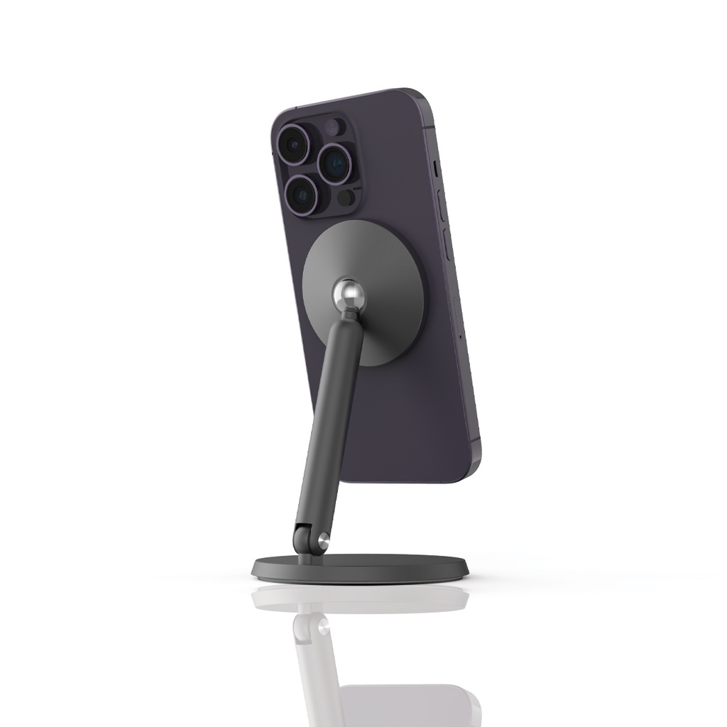 Powerology-Rotatable-Desktop-Magsafe-Phone-Stand-with-17-N5-Magnets