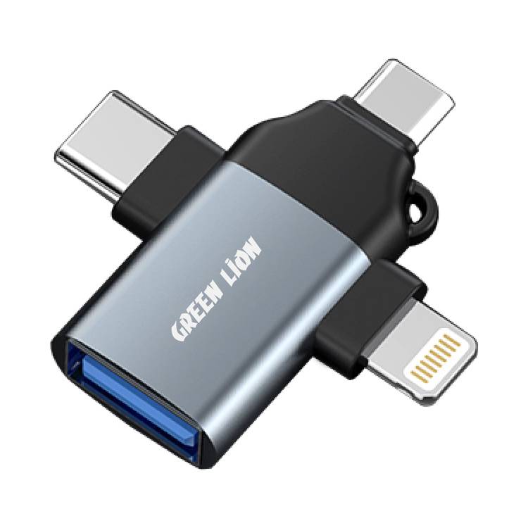 Green-3-in-1-OTG-Lightning-Micro-Type-C