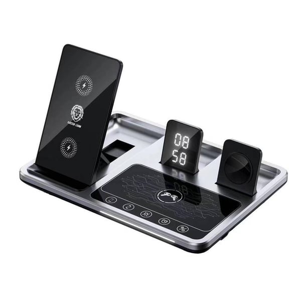 Green-Lion-4-in-1-Wireless-Charging-Station-15W