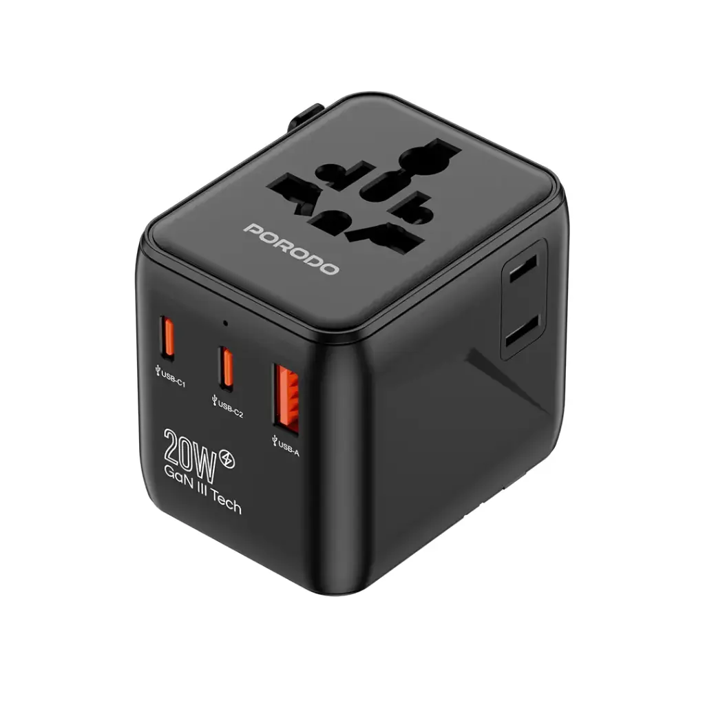 Porodo-PD20W-2QC-3-0-Universal-Travel-Adapter