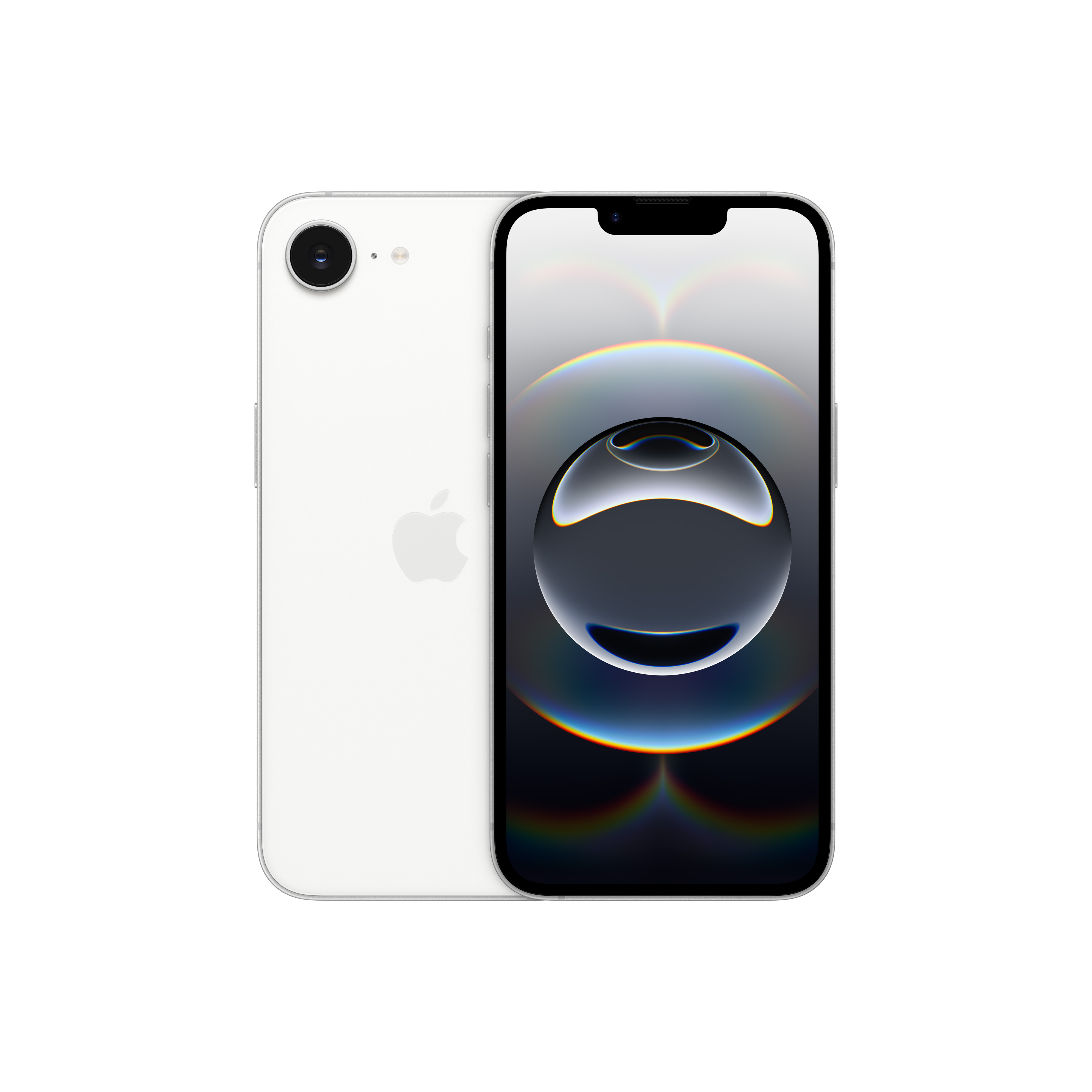 apple Apple iPhone 16e 256GB white storage: 256gb