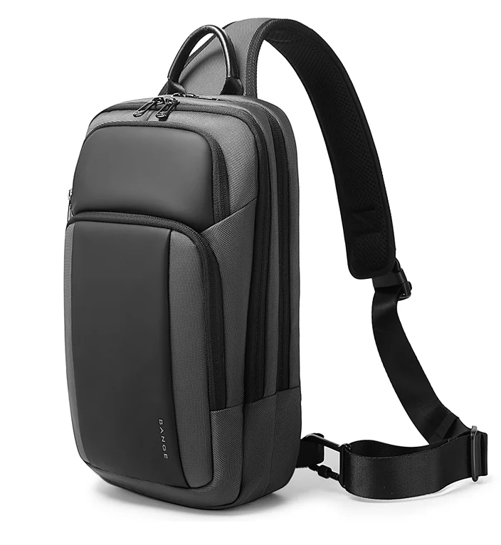 BANGE-Wardon-Light-Big-Capacity-Multi-Compartment-Card-Pocket-Water-Resistant-Anti-Theft-Sling-Bag