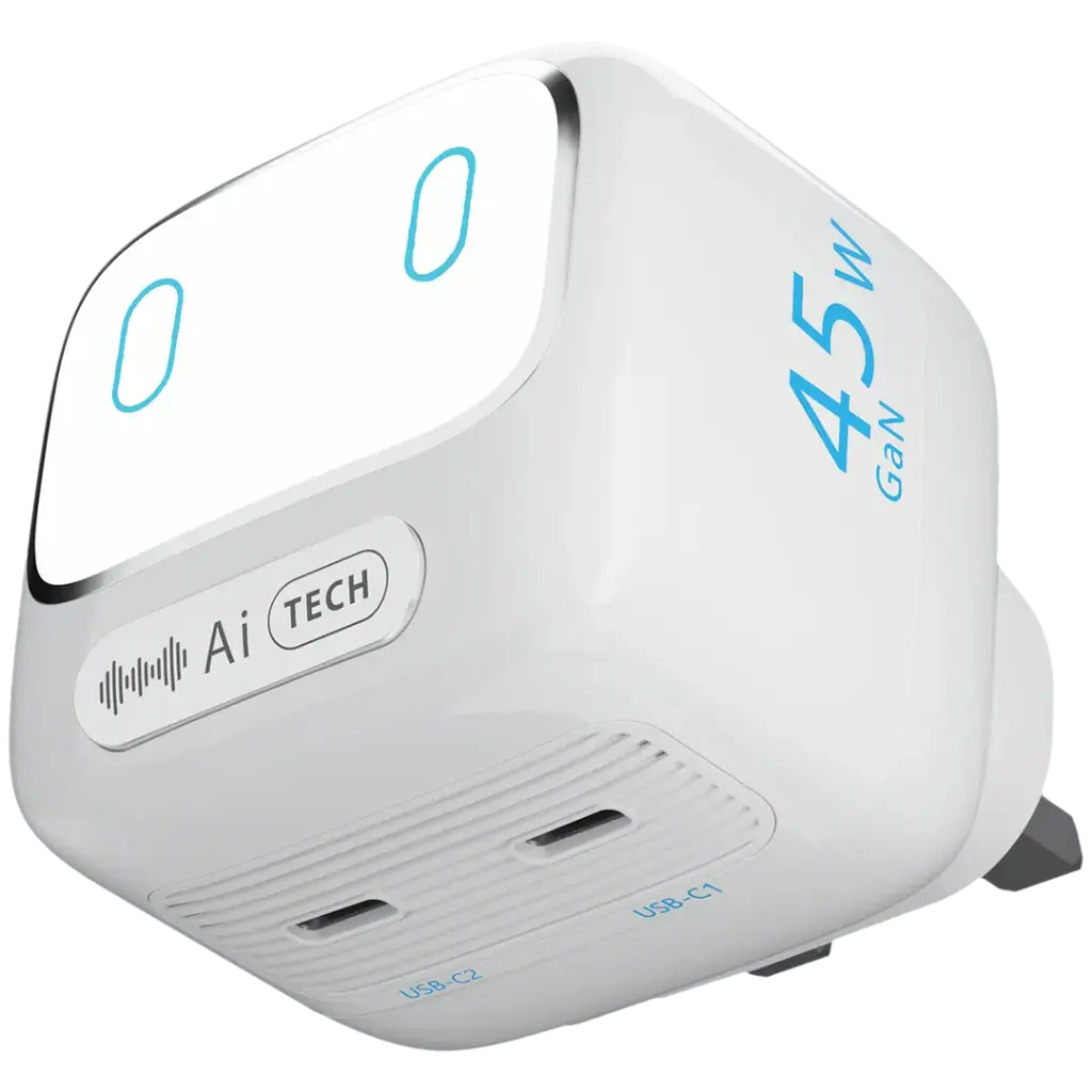 Powerology-45W-AI-Charger-OUTPUT-45W--max--with-EU---UK-PLUG-ADAPTER