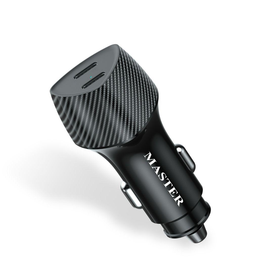 Master-66W-Dual-USB-C-Car-Charger-PD30W-PPS33W-Fast-Charging-Adapter