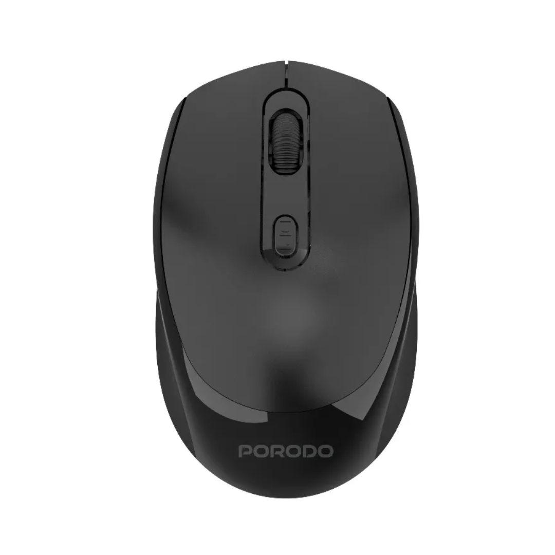 Porodo-2-4G-BT-Dual-Mode-Rechargeable-Mouse-300mAh-battery-Adjustable-800-1600-DPI