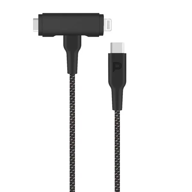 Powerology-PD60W-Braided-USB-C-to-USB-C-Lightning-Cable