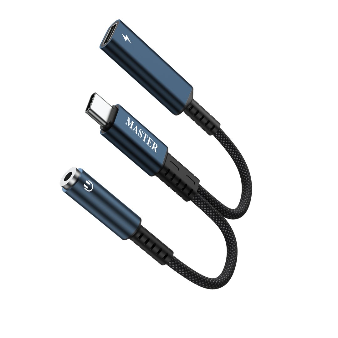 Master-Braided-2-in-1-USB-C-to-Aux-Audio-Adapter--PD-60W