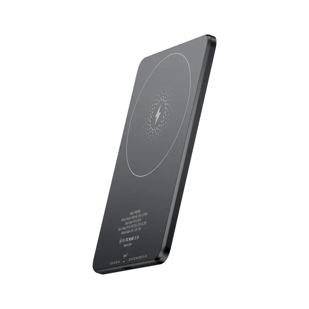 Powerology-5000-mAh-15W-PD-Type-C-Magsafe-Ultra-Slim-Powerbank