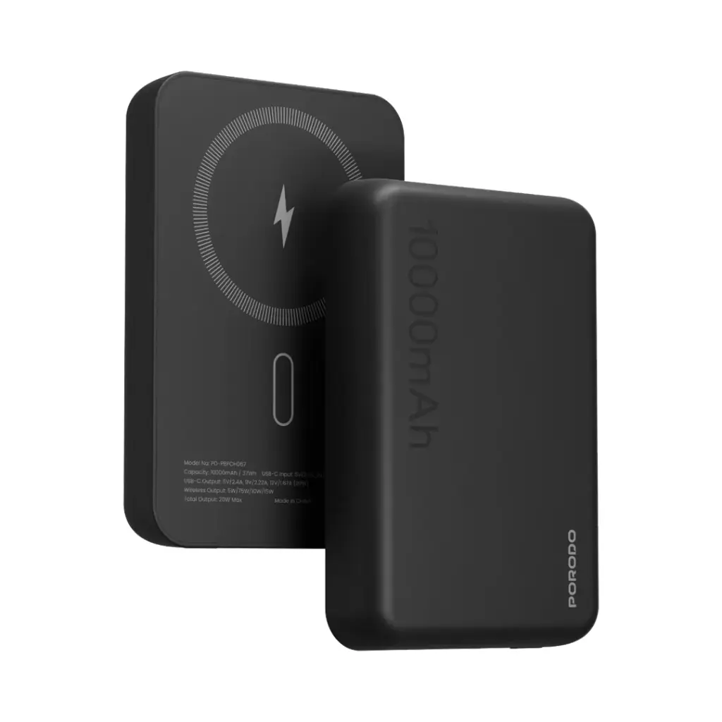 Porodo-15W-Wireless---PD-20W-MagSafe-Power-Bank-10000mAh