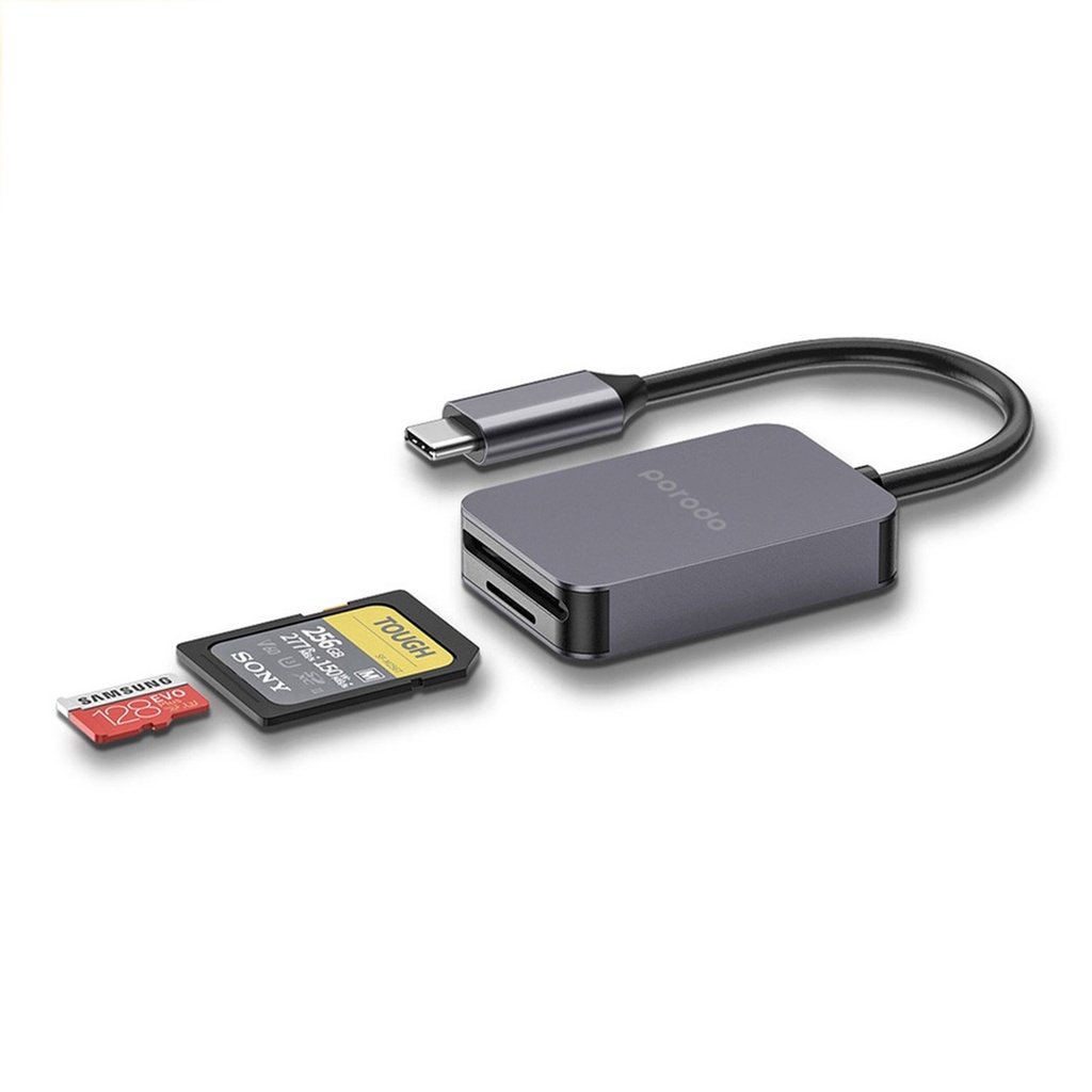 Porodo-2in1-USB-C-Card-Reader-SD-MicroSD
