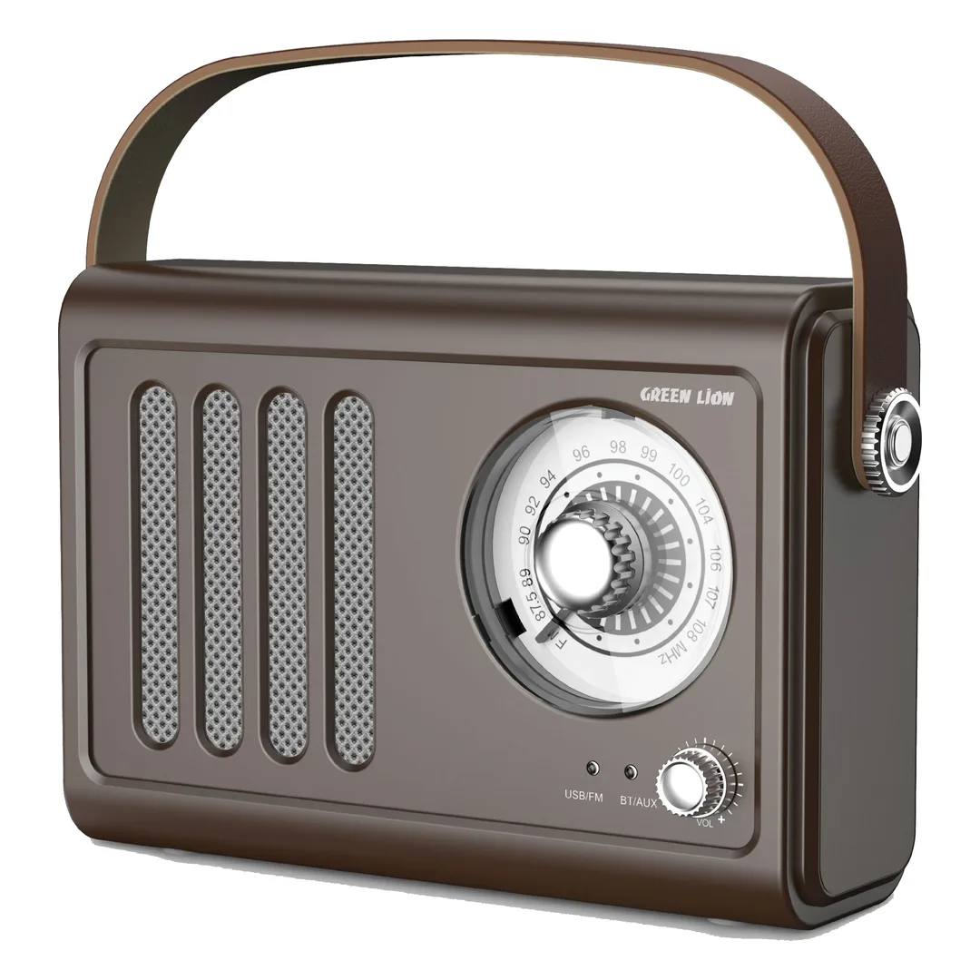 greenlion Greenlion Vintage Radio brown