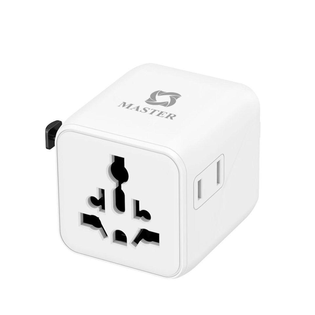 master Master Universal Plug Max 10A 2500W White power: 2500w