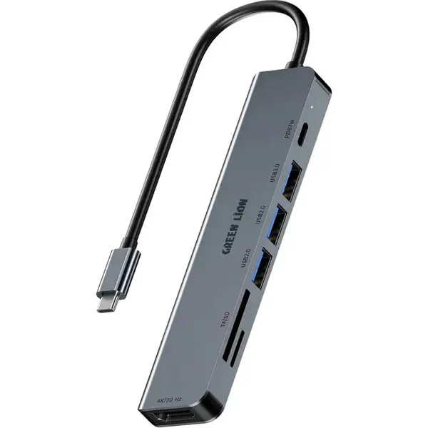 greenlion Greenlion Lion 7-in-1 USB-C Hub