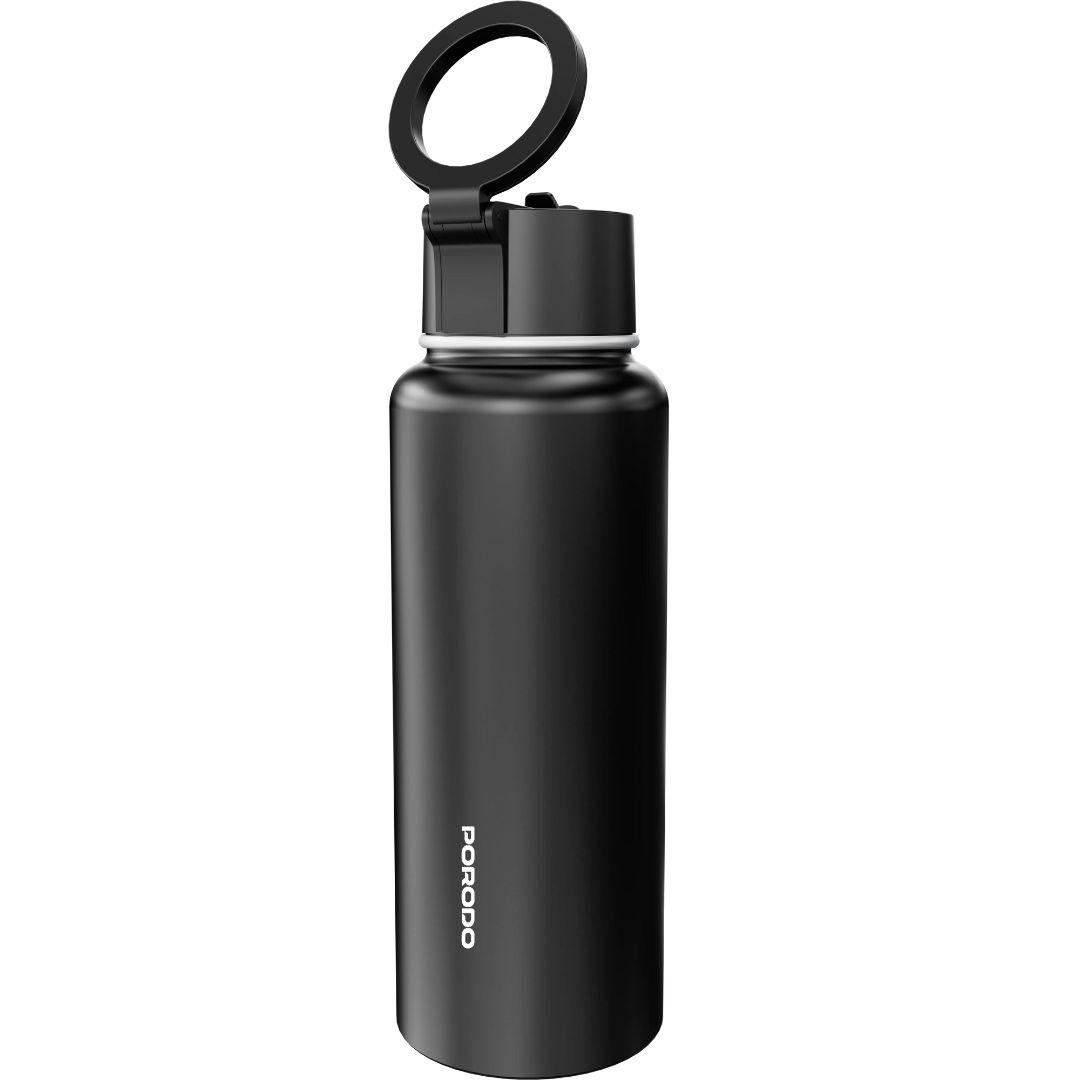 porodo Porodo Lifestyle Magsafe Bottle 32oz black