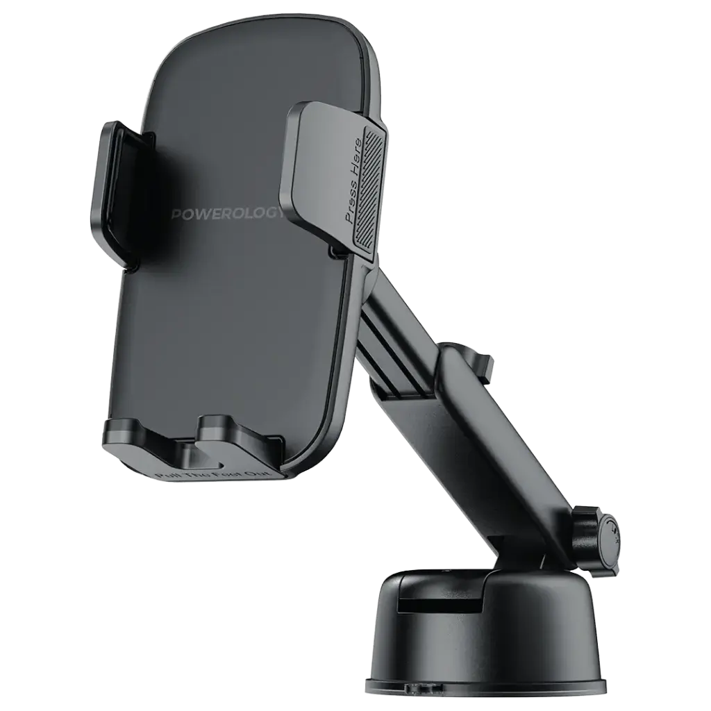 powerology Powerology Raven Auto-clamping Car Phone Mount Black
