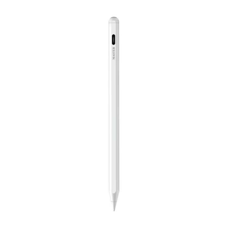 master Master YPEN White Stylus for iPad with Find My Support